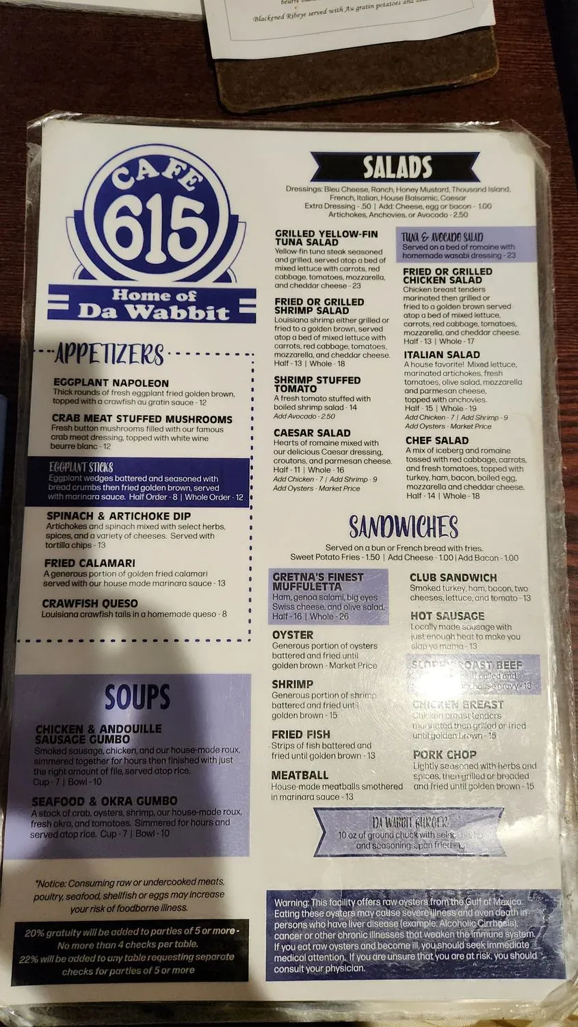 Menu 3