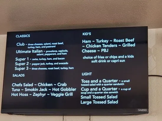 Menu 3