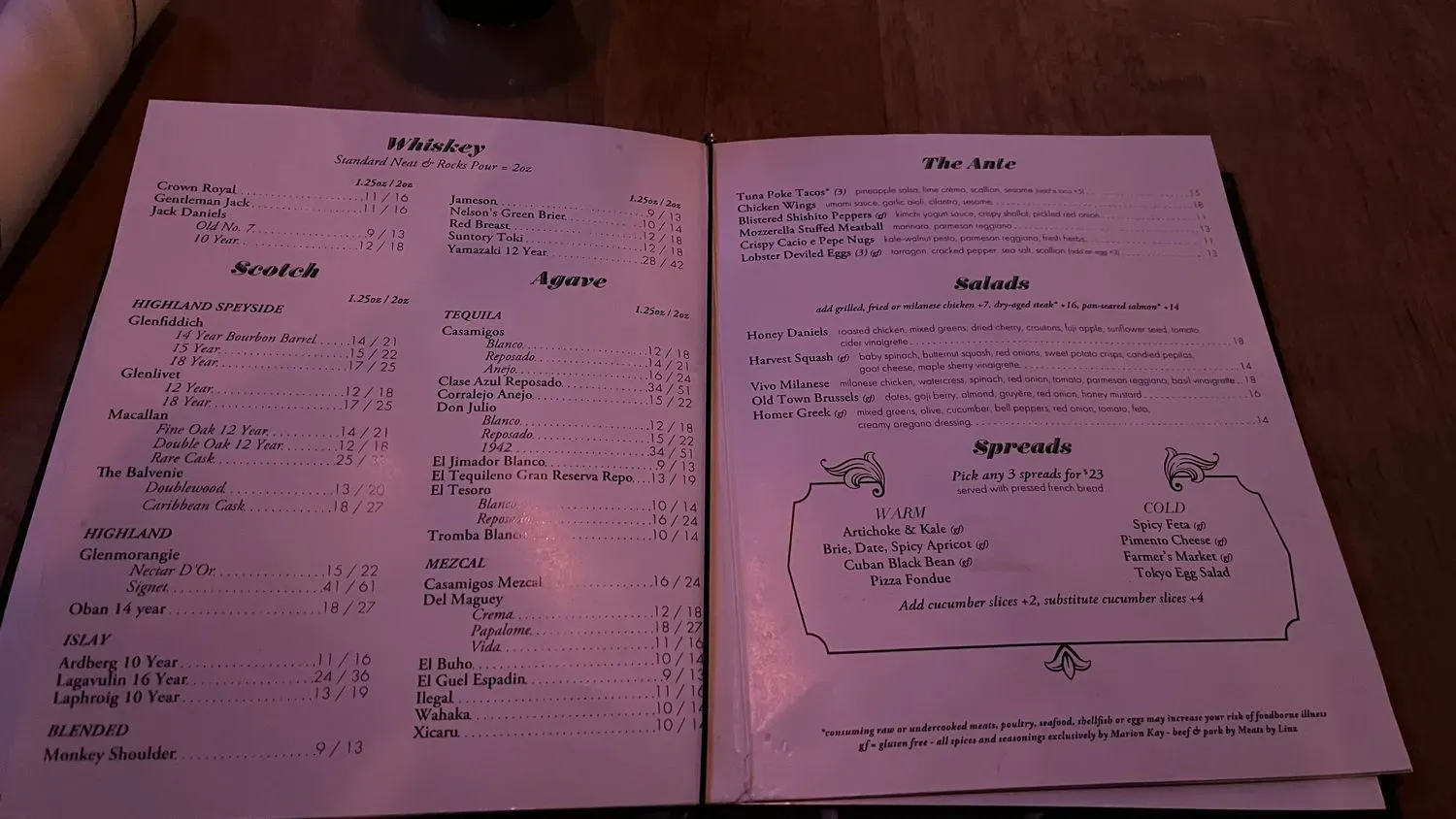 Menu 6