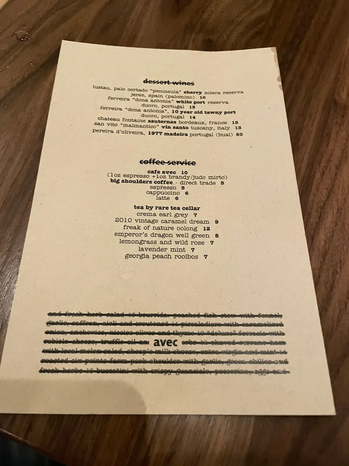 Menu 6