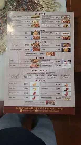 Menu 6