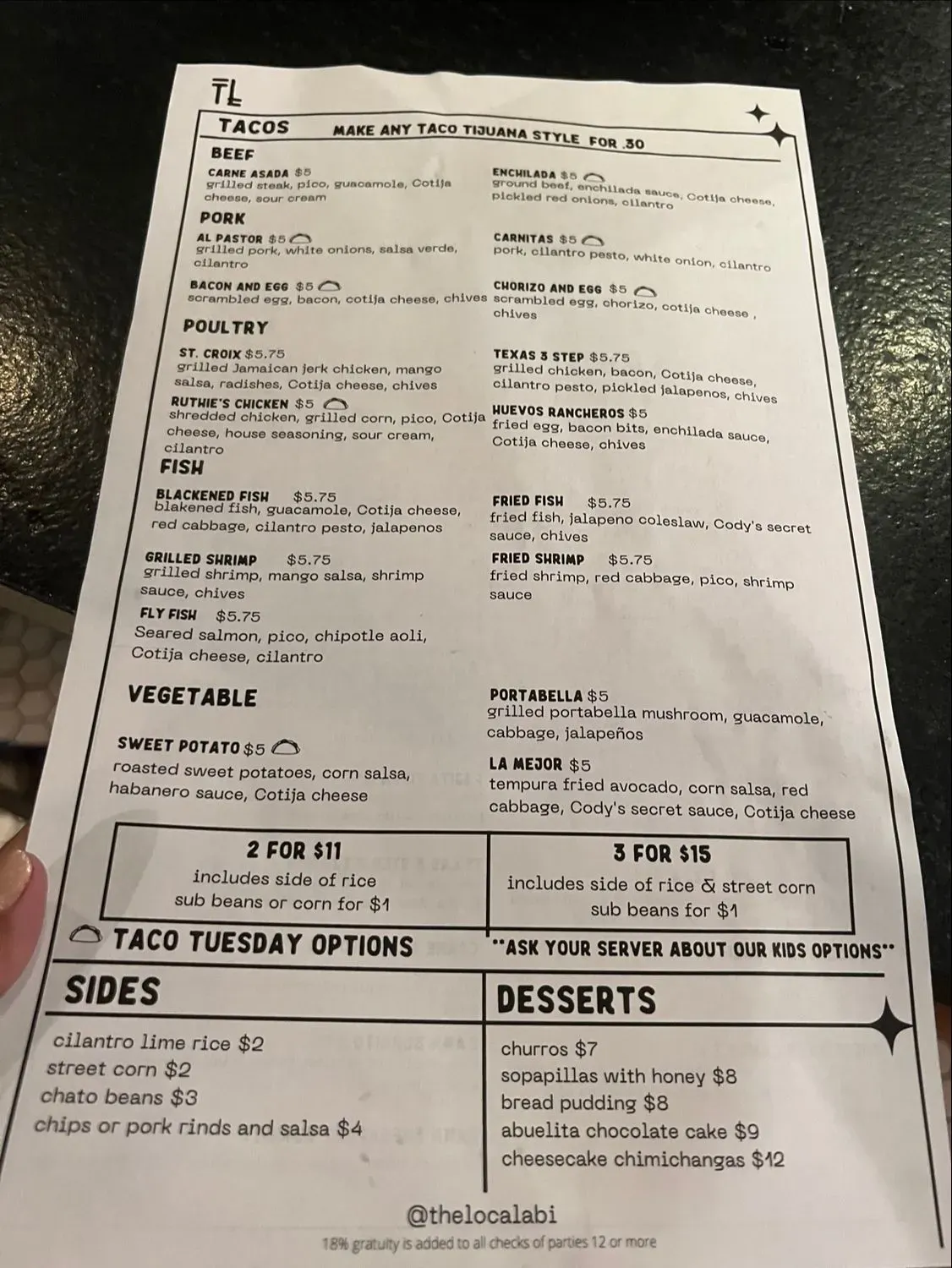 Menu 3