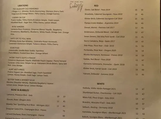 Menu 6