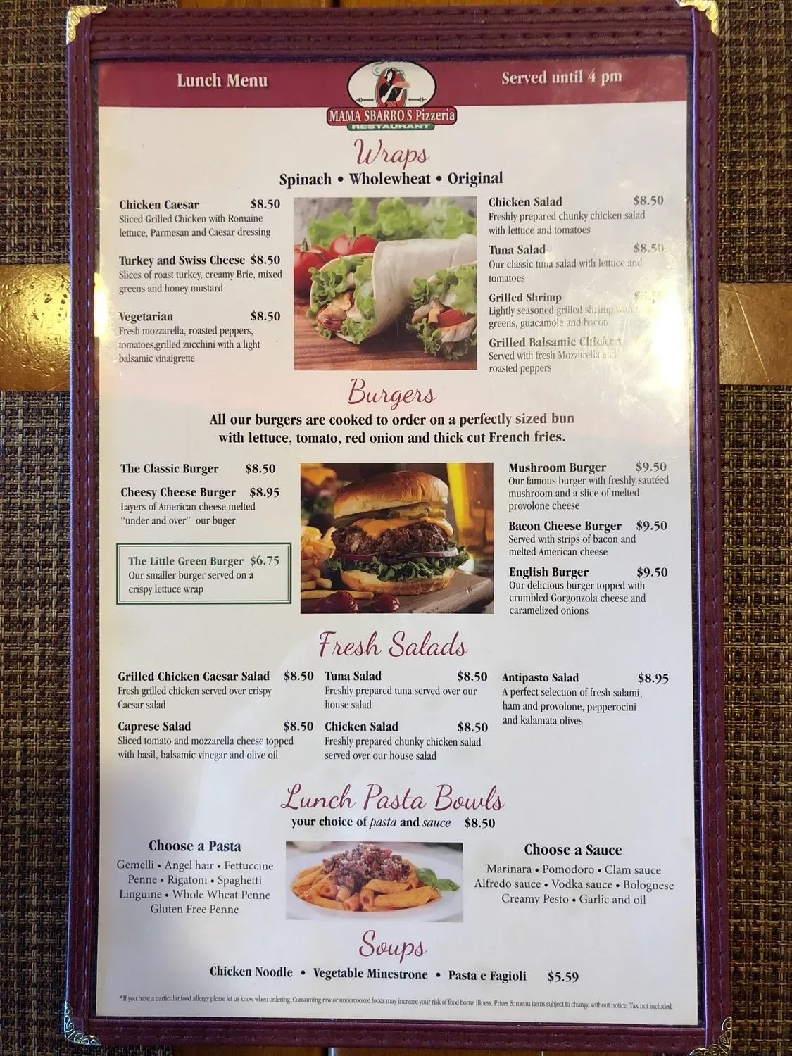 Menu 4