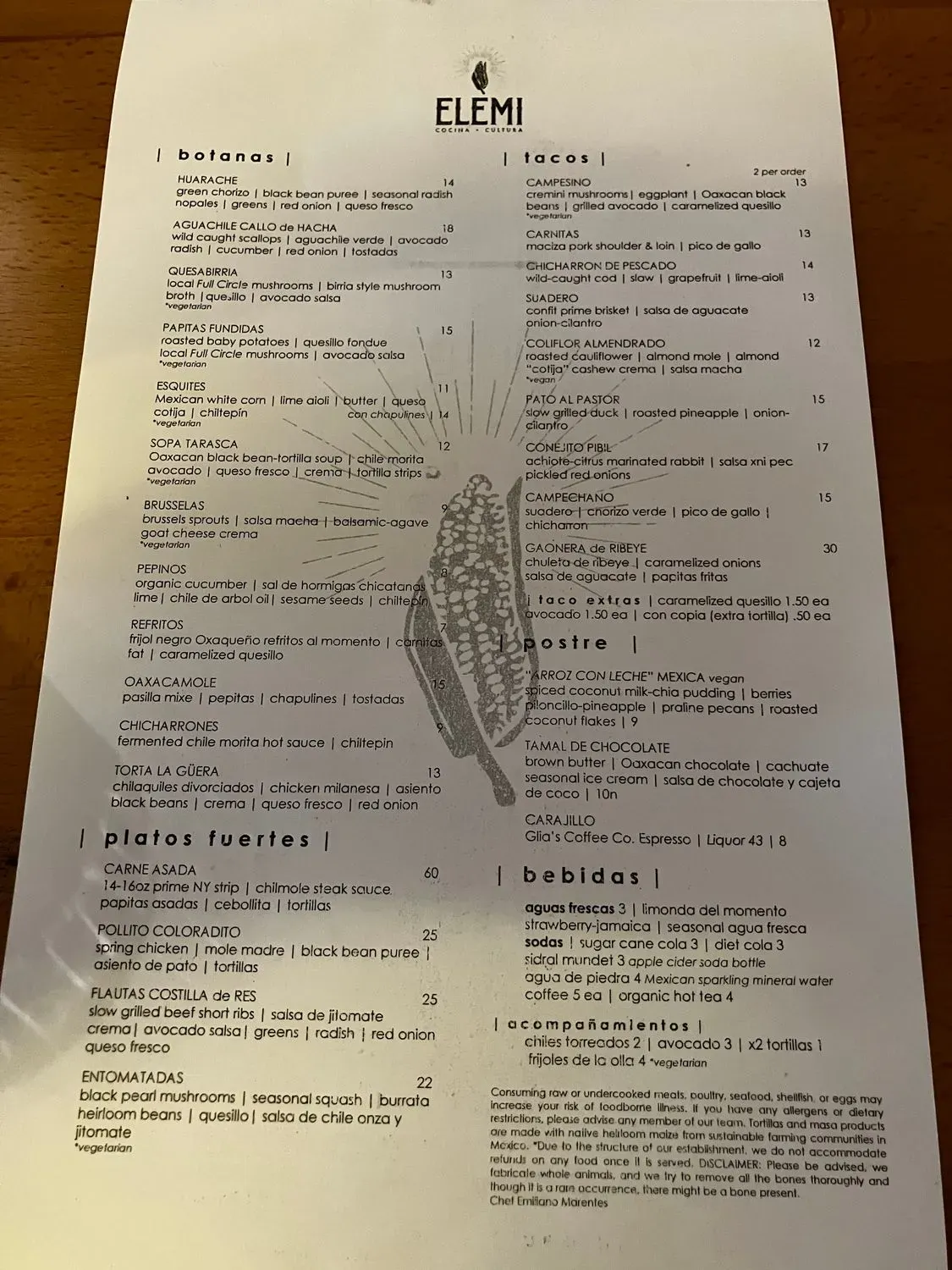 Menu 4