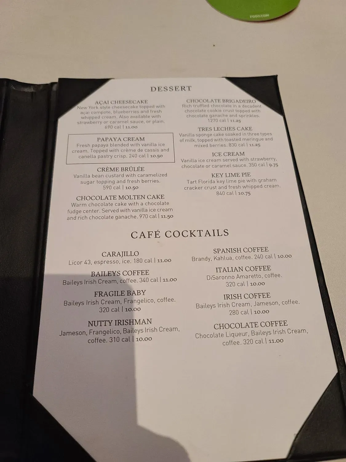 Menu 6