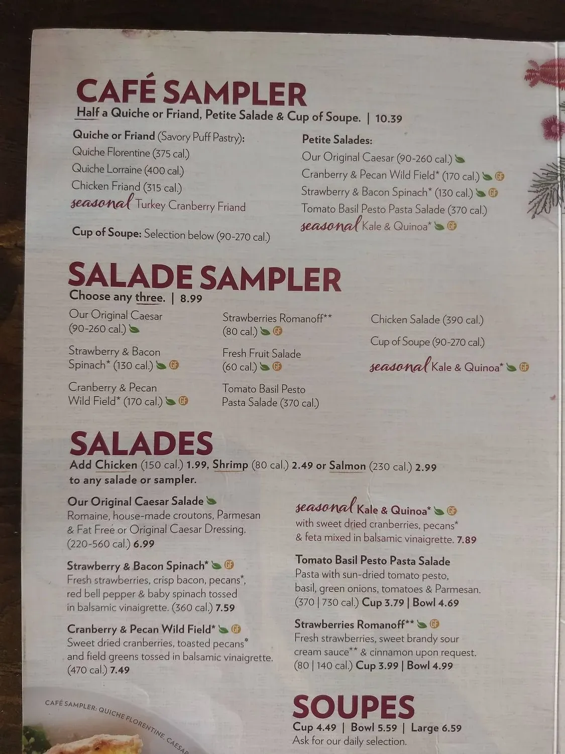 Menu 4