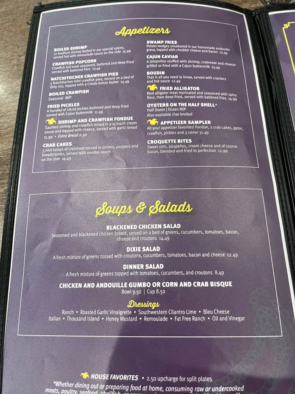 Menu 6