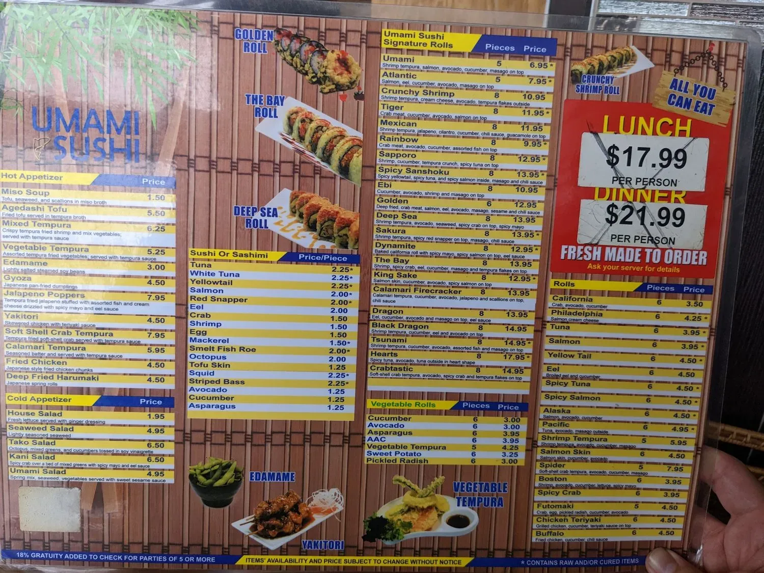 Menu 3