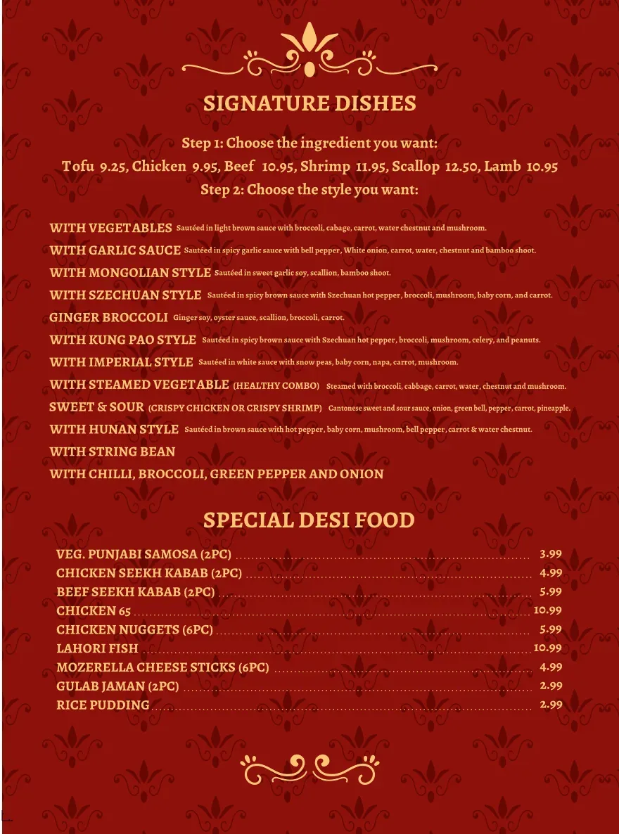 Menu 3