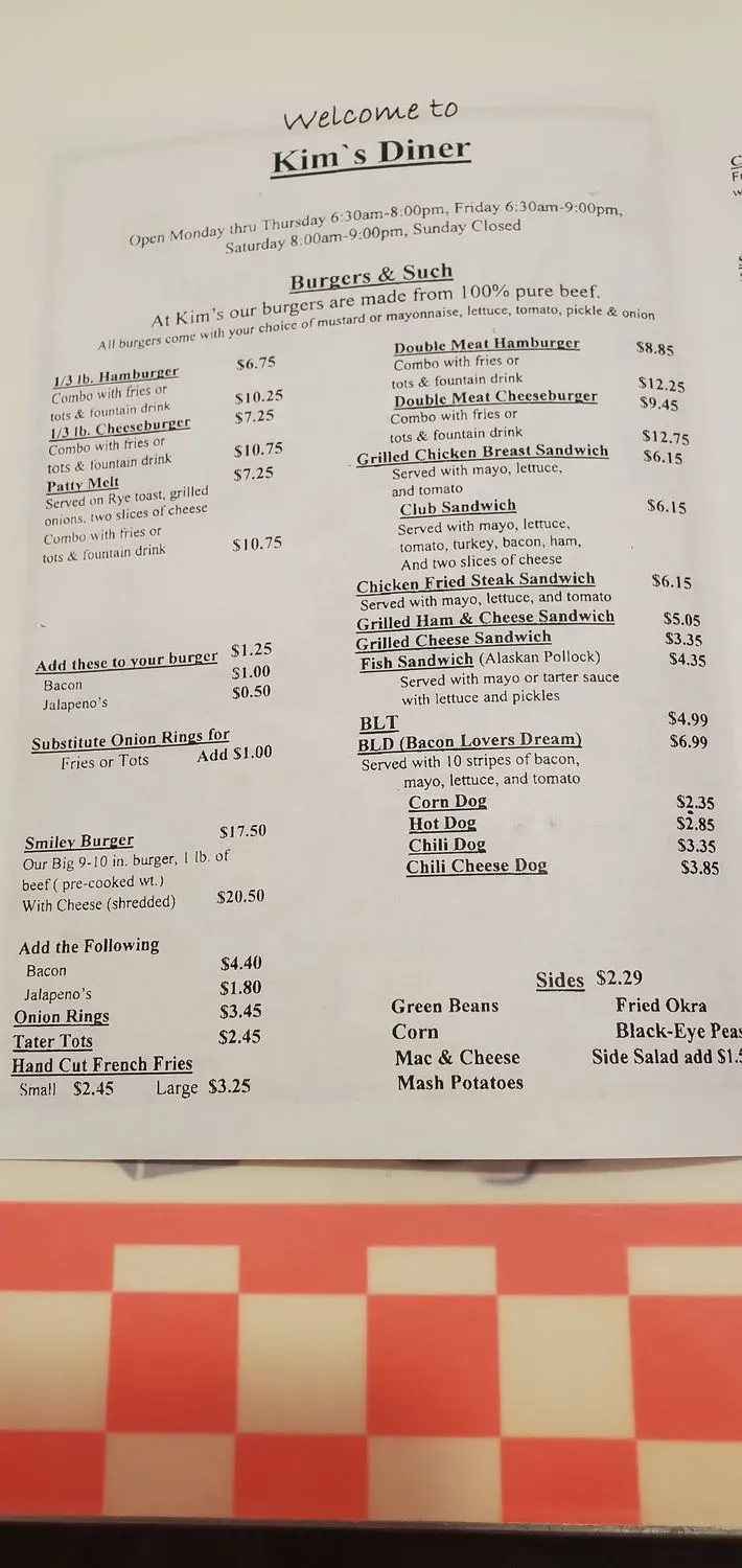 Menu 6