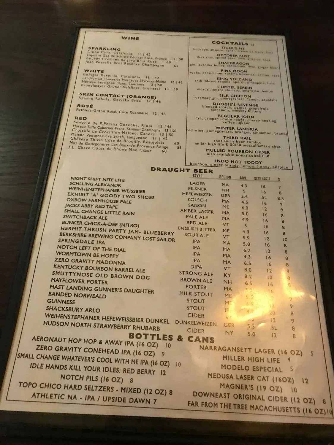 Menu 4