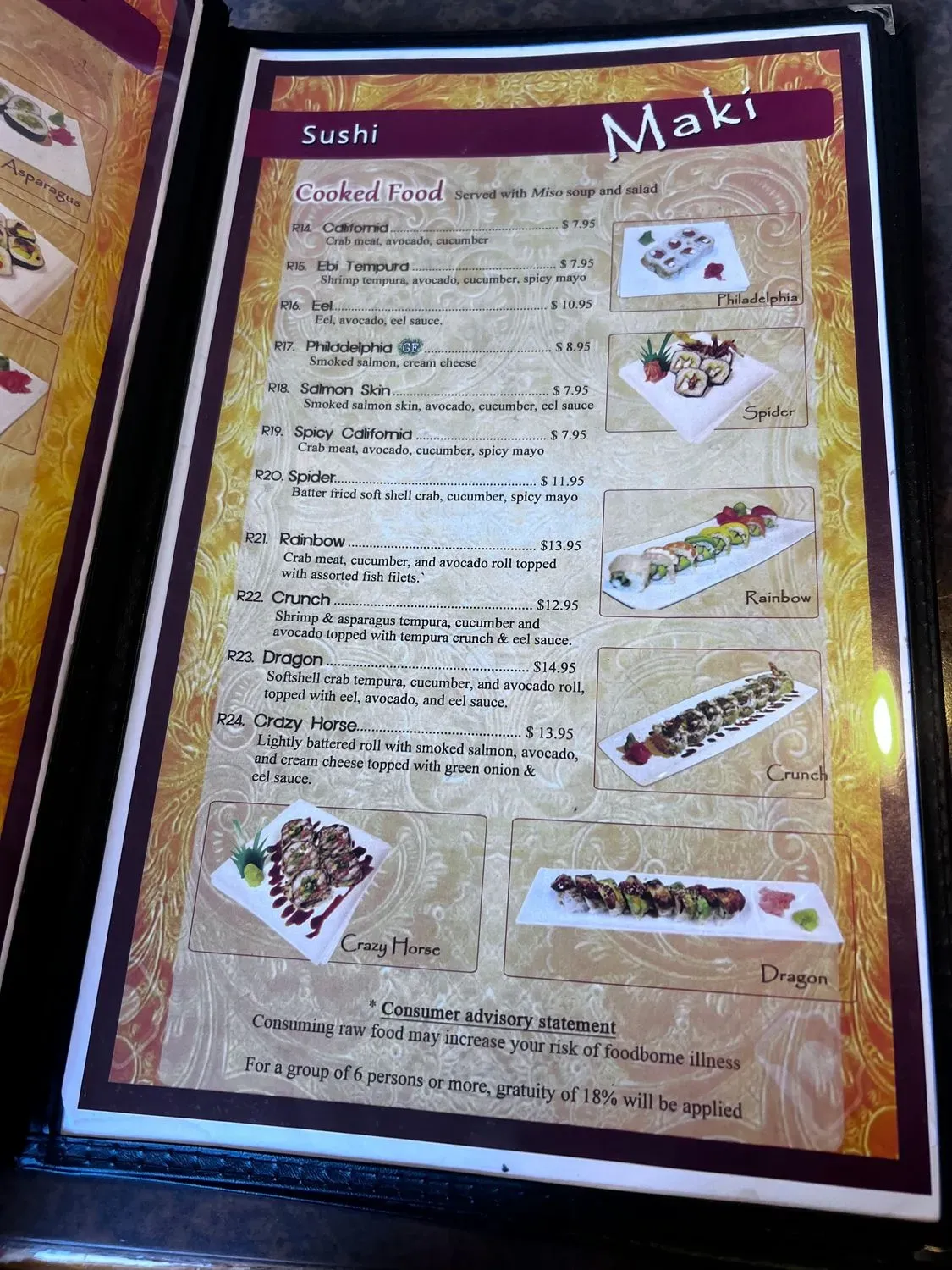 Menu 4