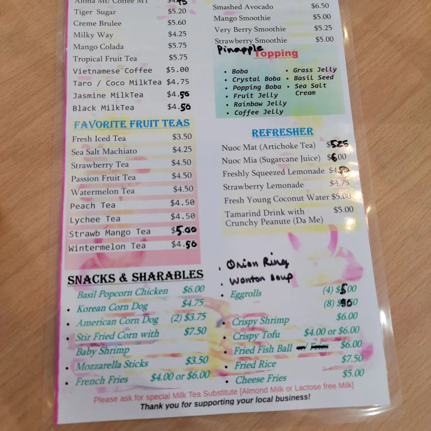 Menu 3