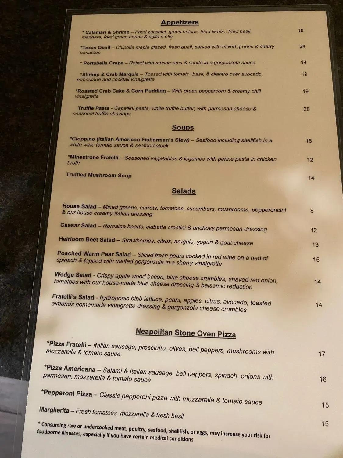 Menu 4