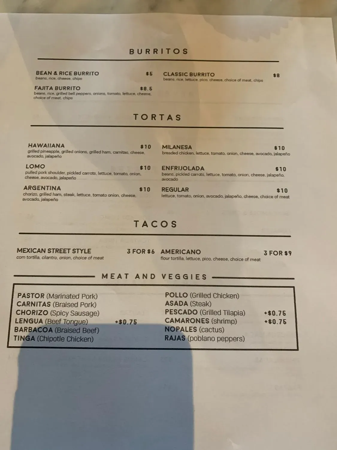 Menu 3