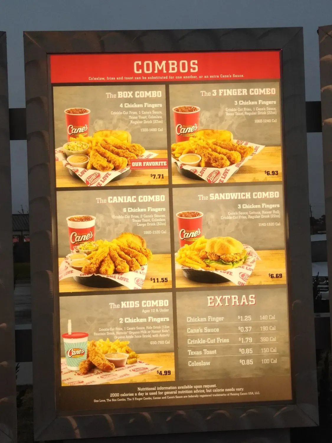 Menu 4