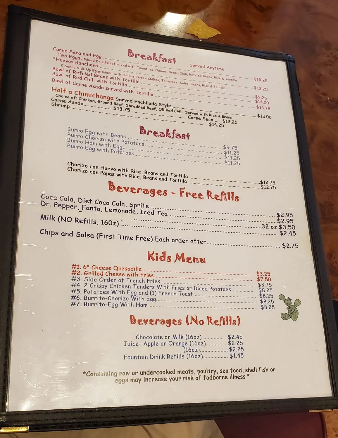 Menu 6