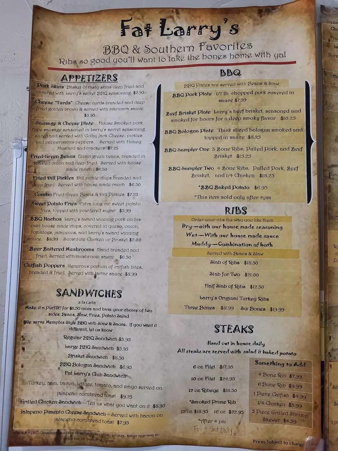 Menu 3