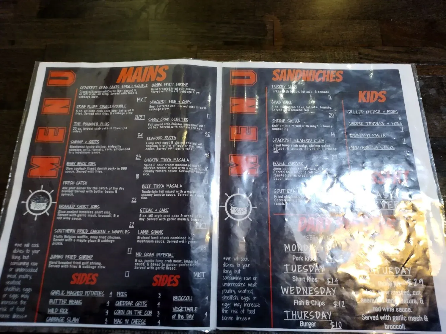 Menu 4