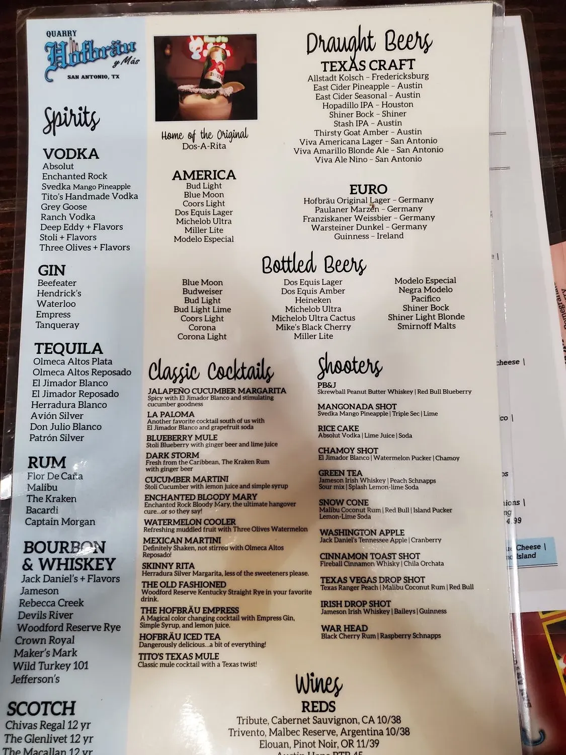 Menu 6