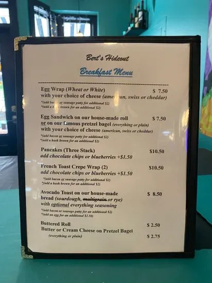 Menu 6