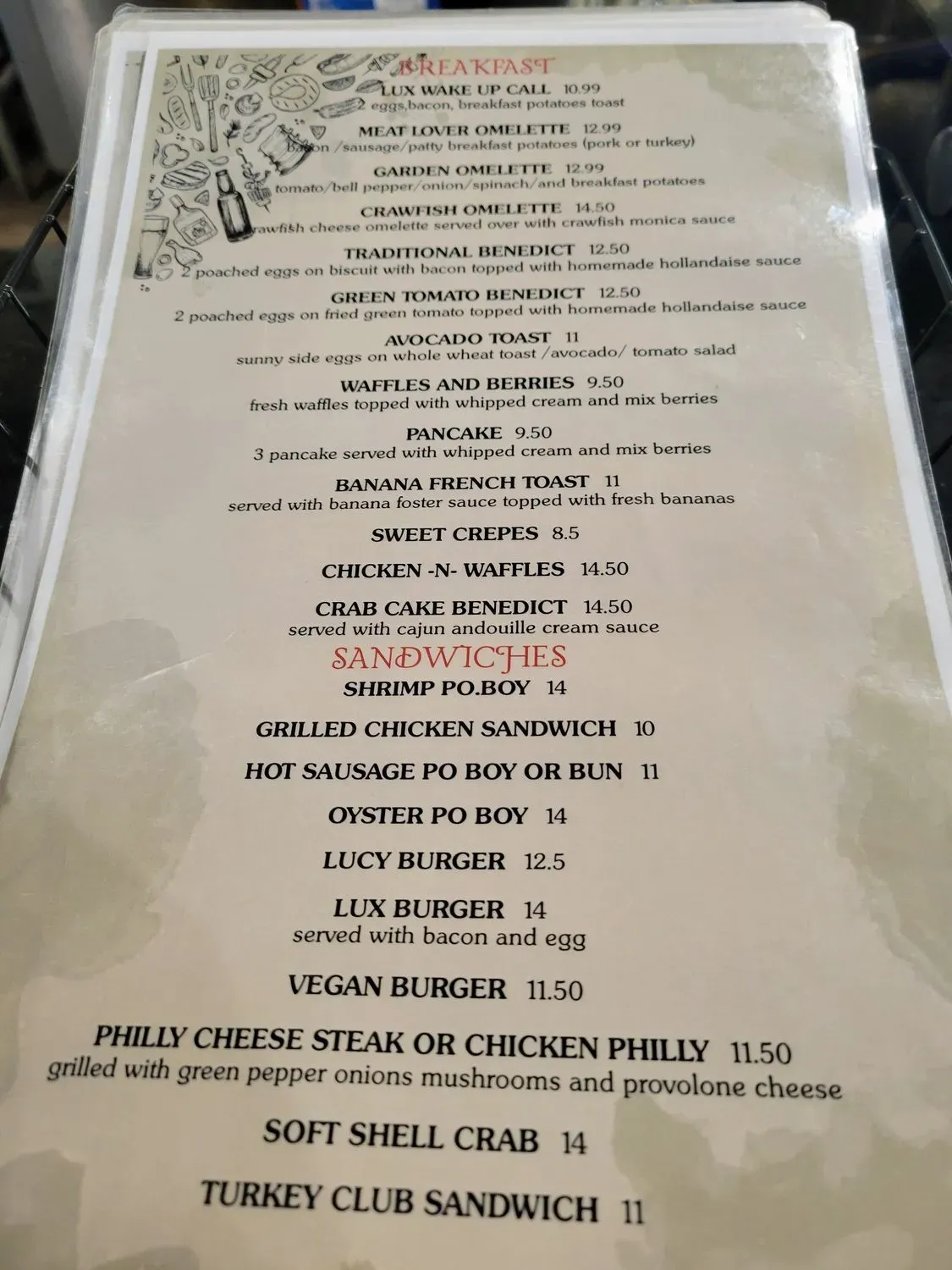 Menu 6