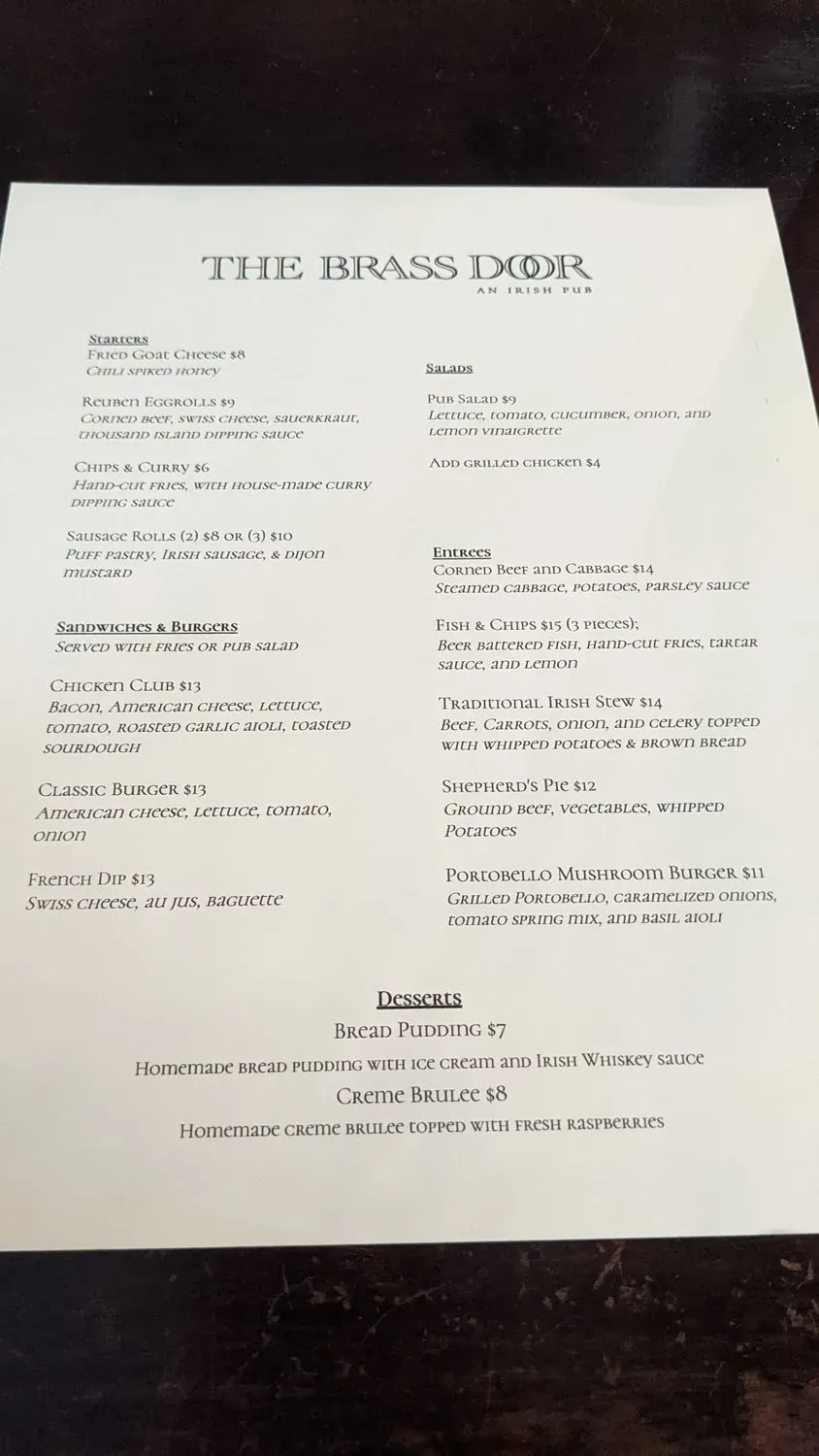 Menu 3