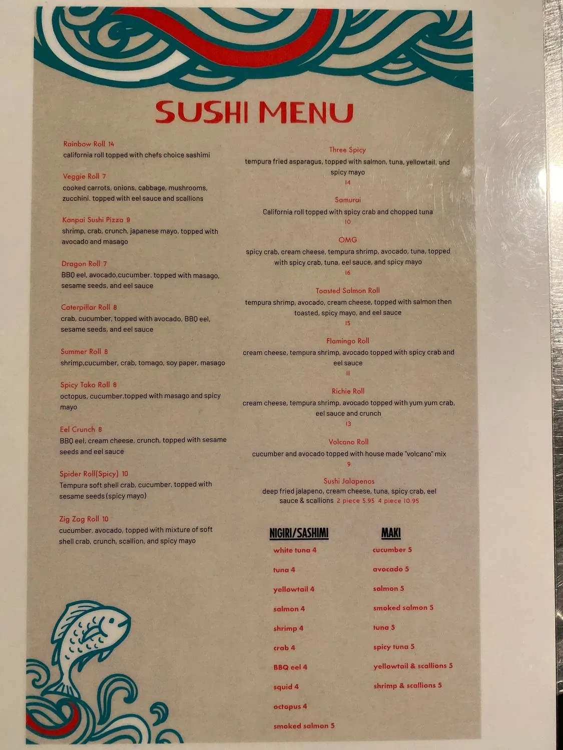 Menu 4