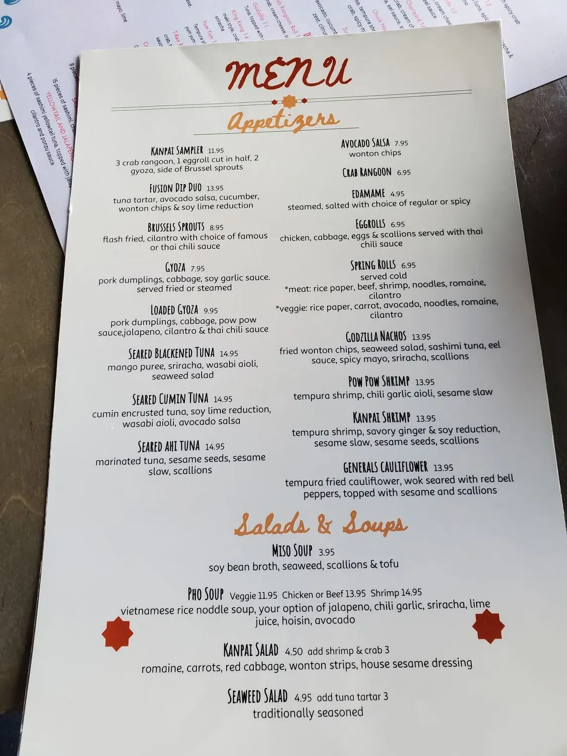 Menu 3