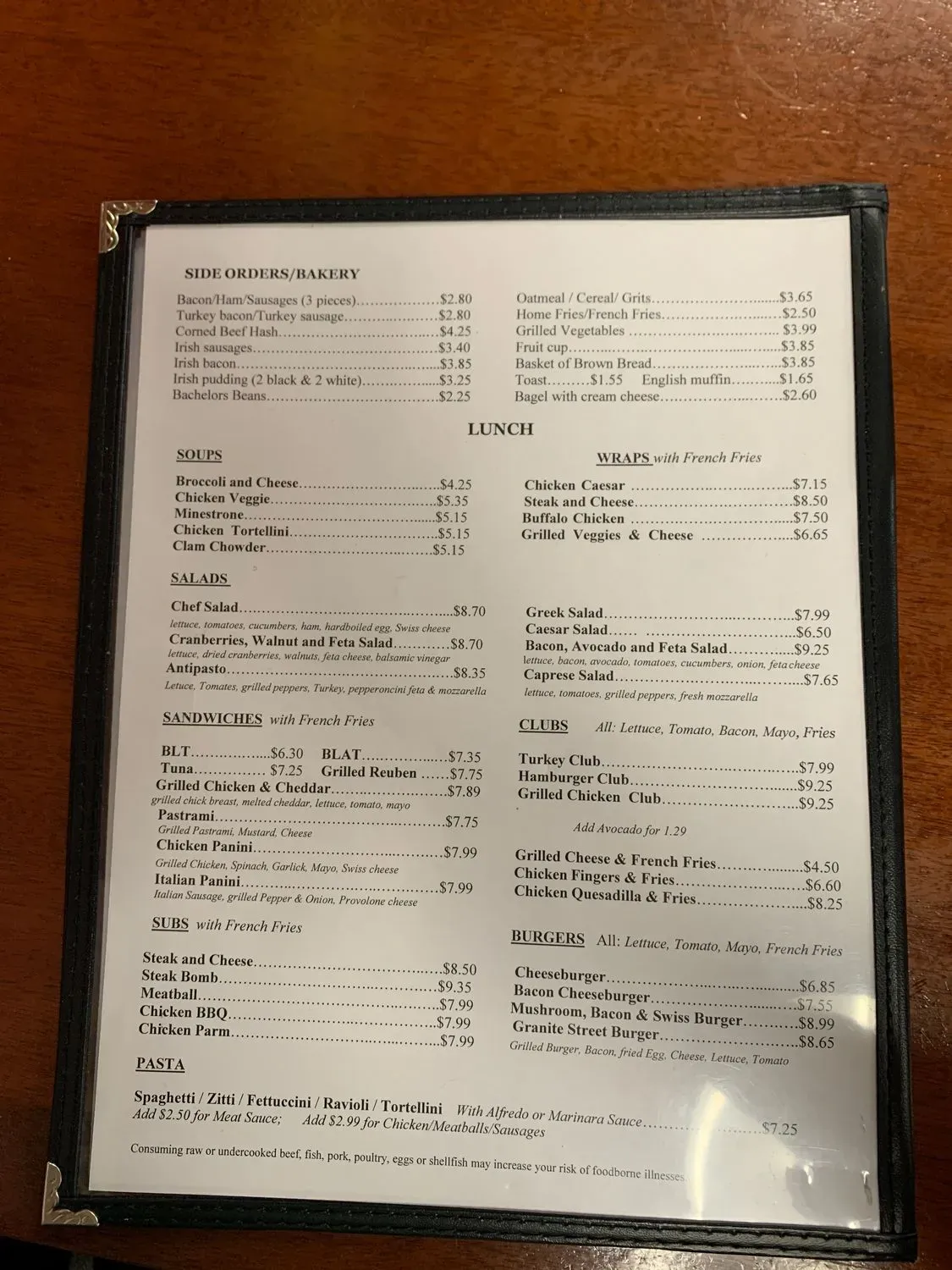 Menu 3