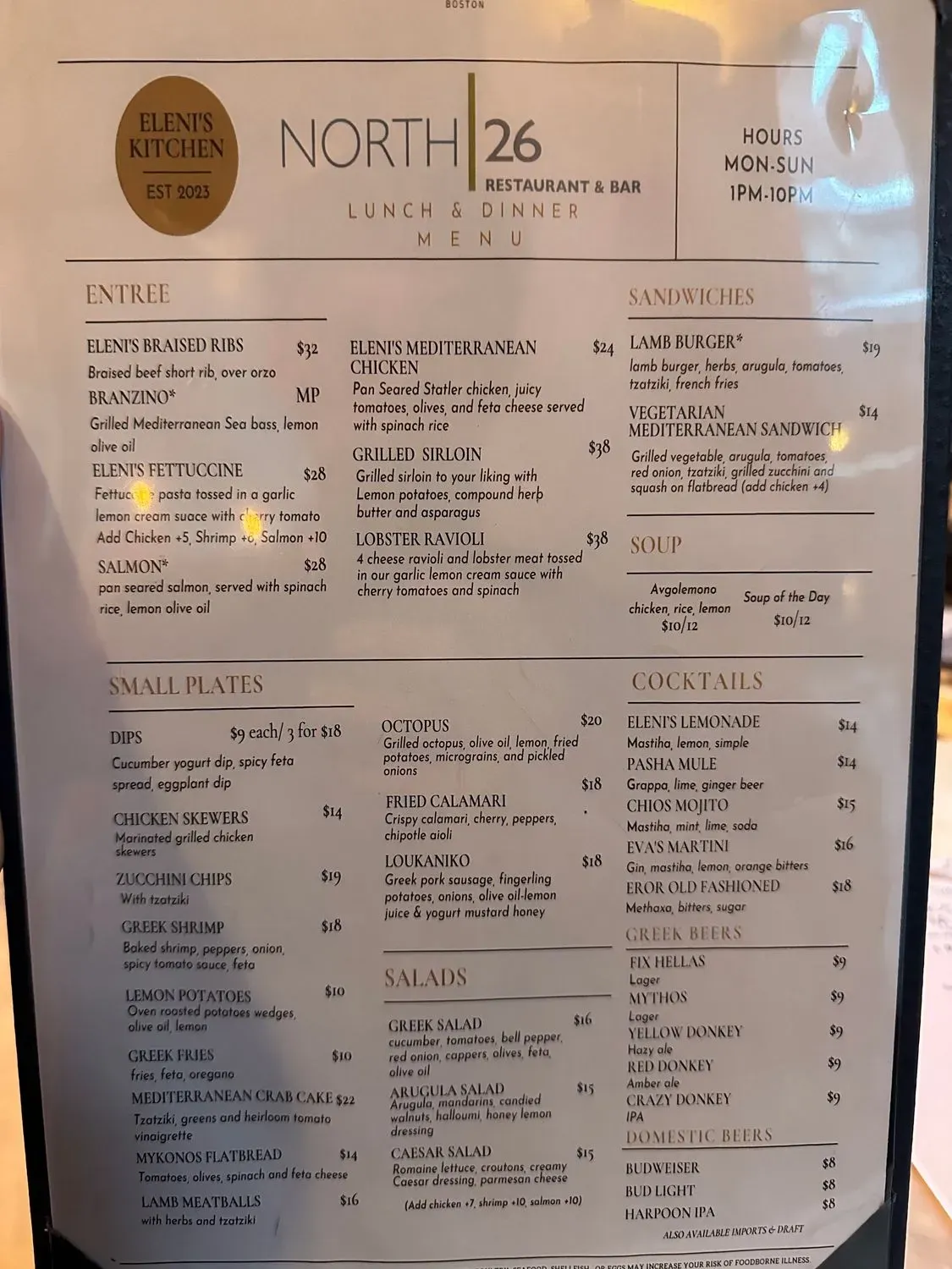 Menu 6