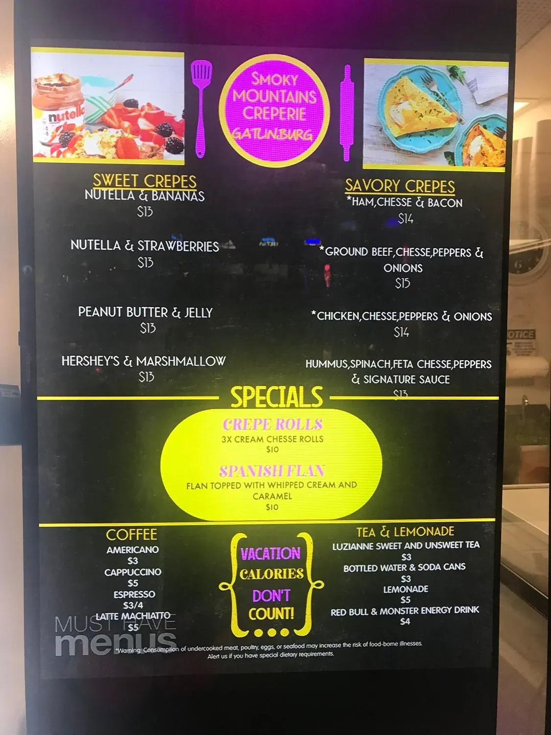 Menu 4