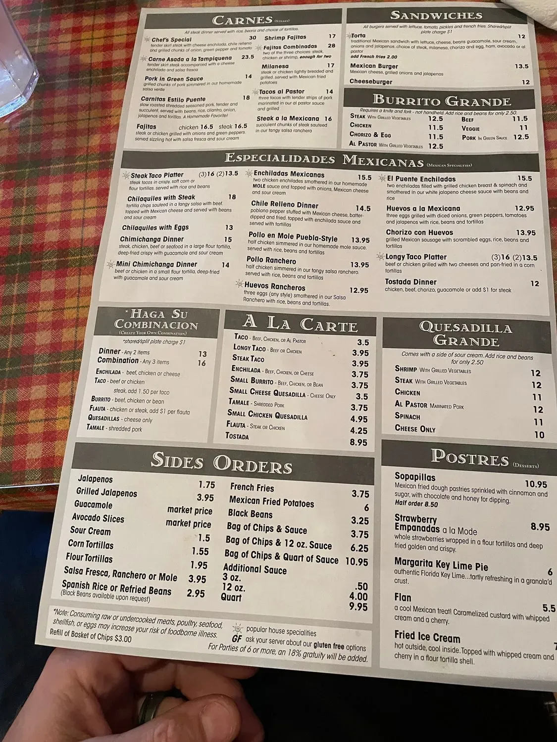 Menu 3