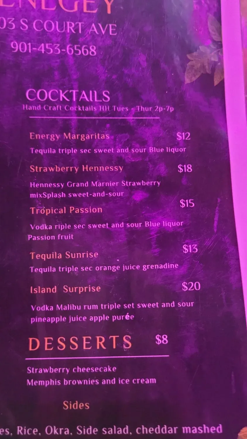 Menu 4