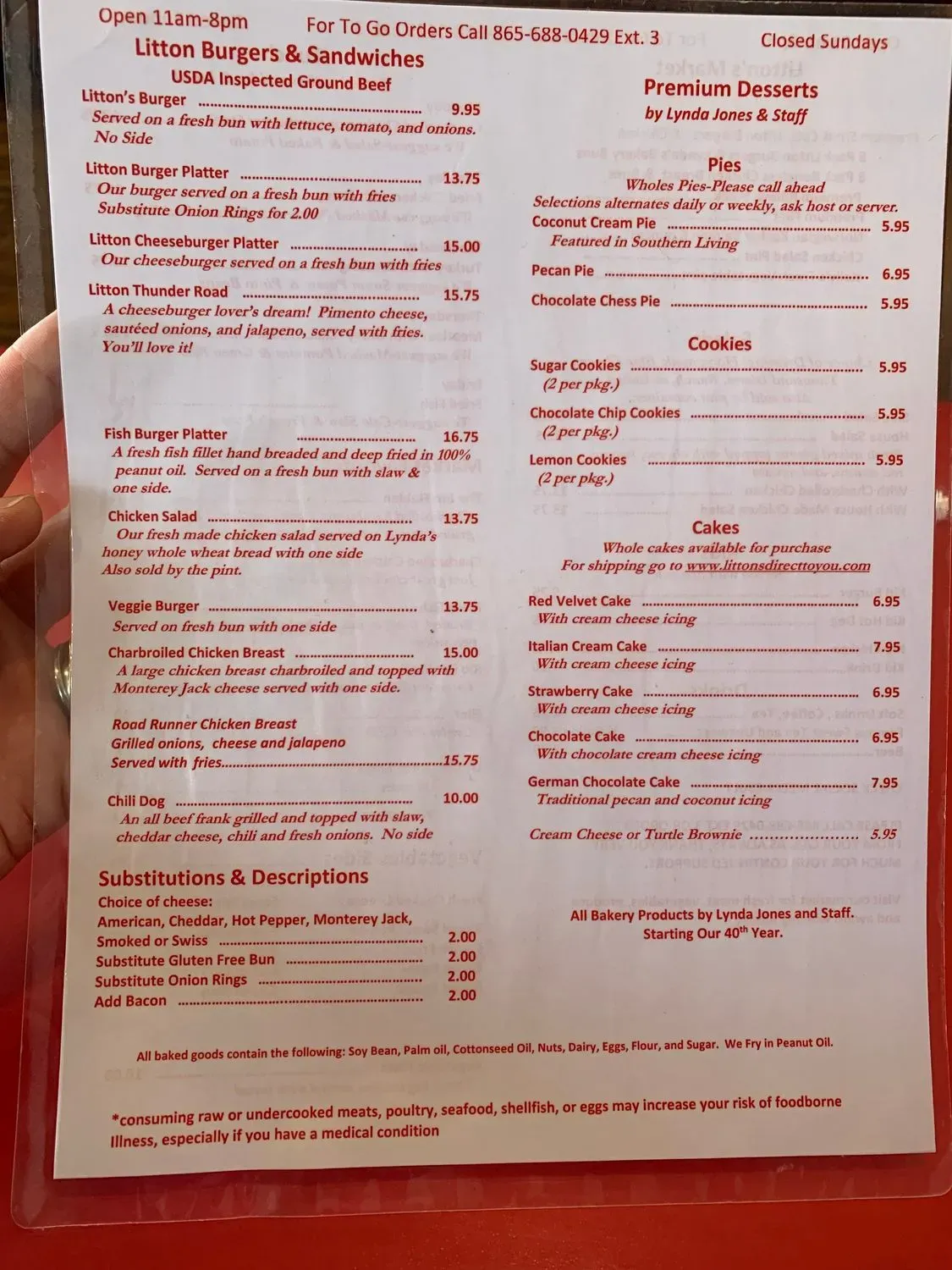 Menu 4