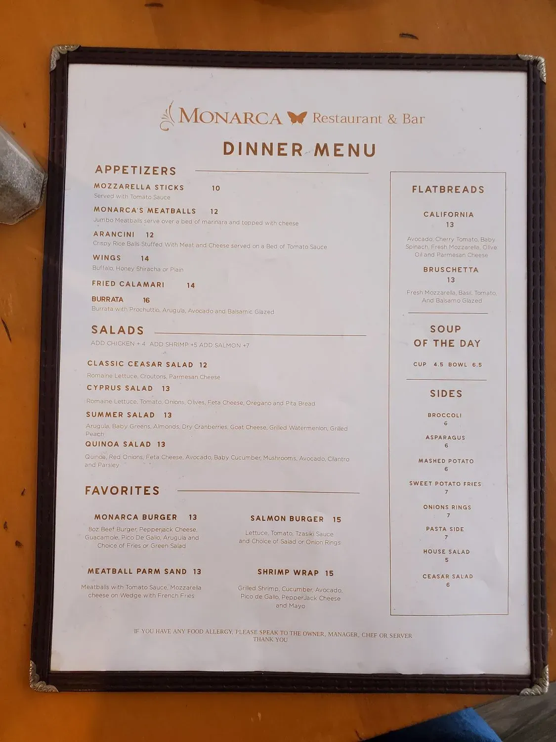 Menu 4