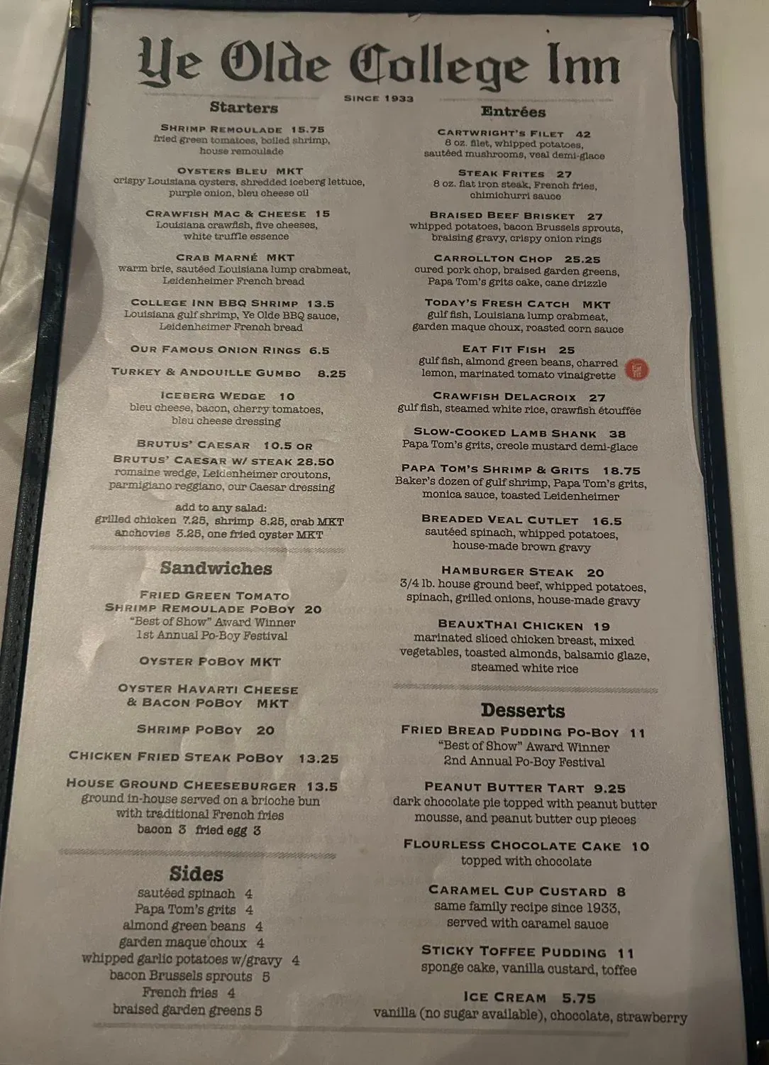 Menu 4