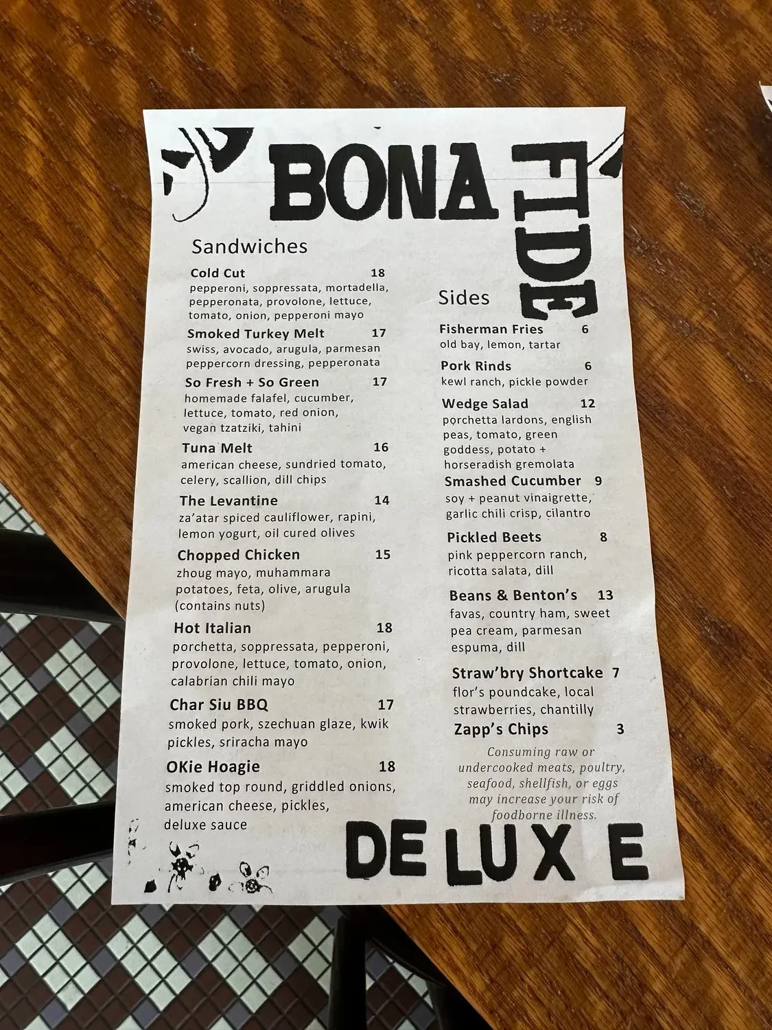 Menu 3