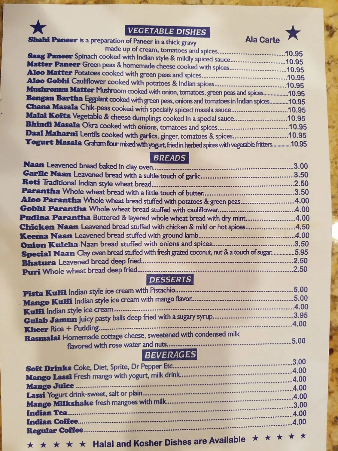 Menu 4