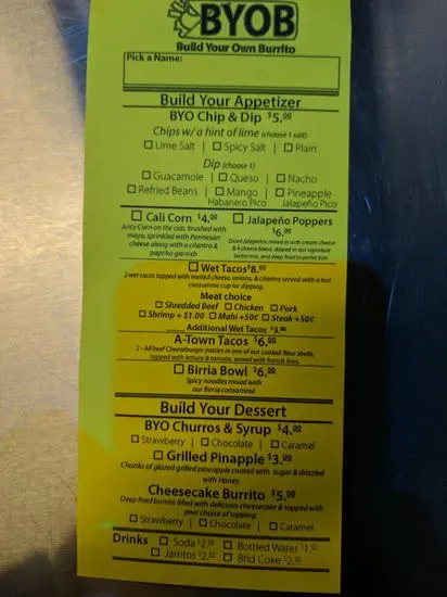 Menu 6