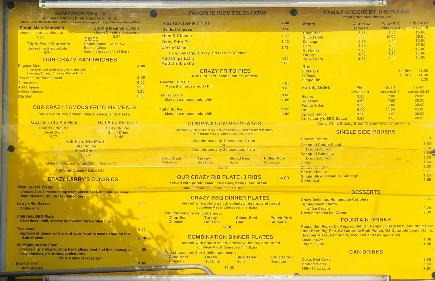 Menu 3