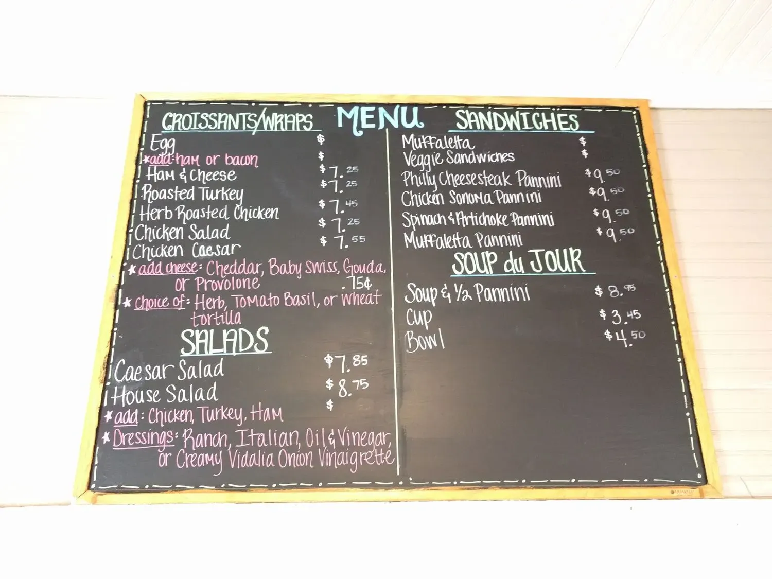 Menu 6