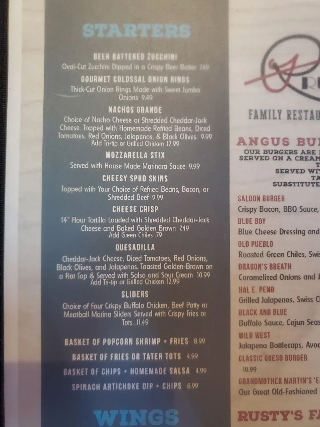 Menu 6