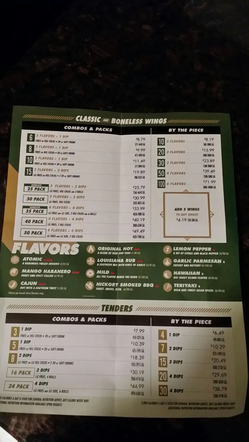 Menu 3