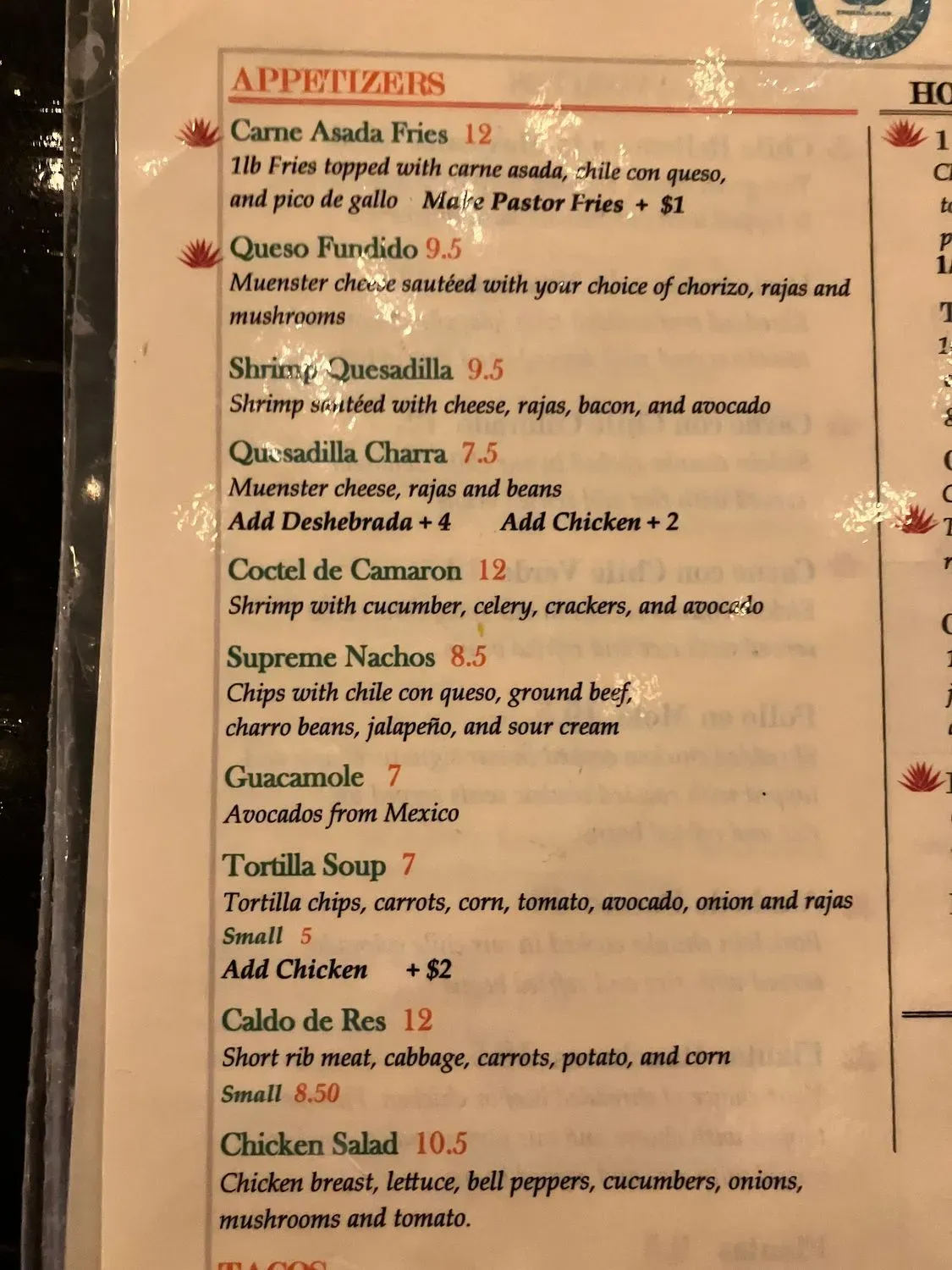 Menu 6