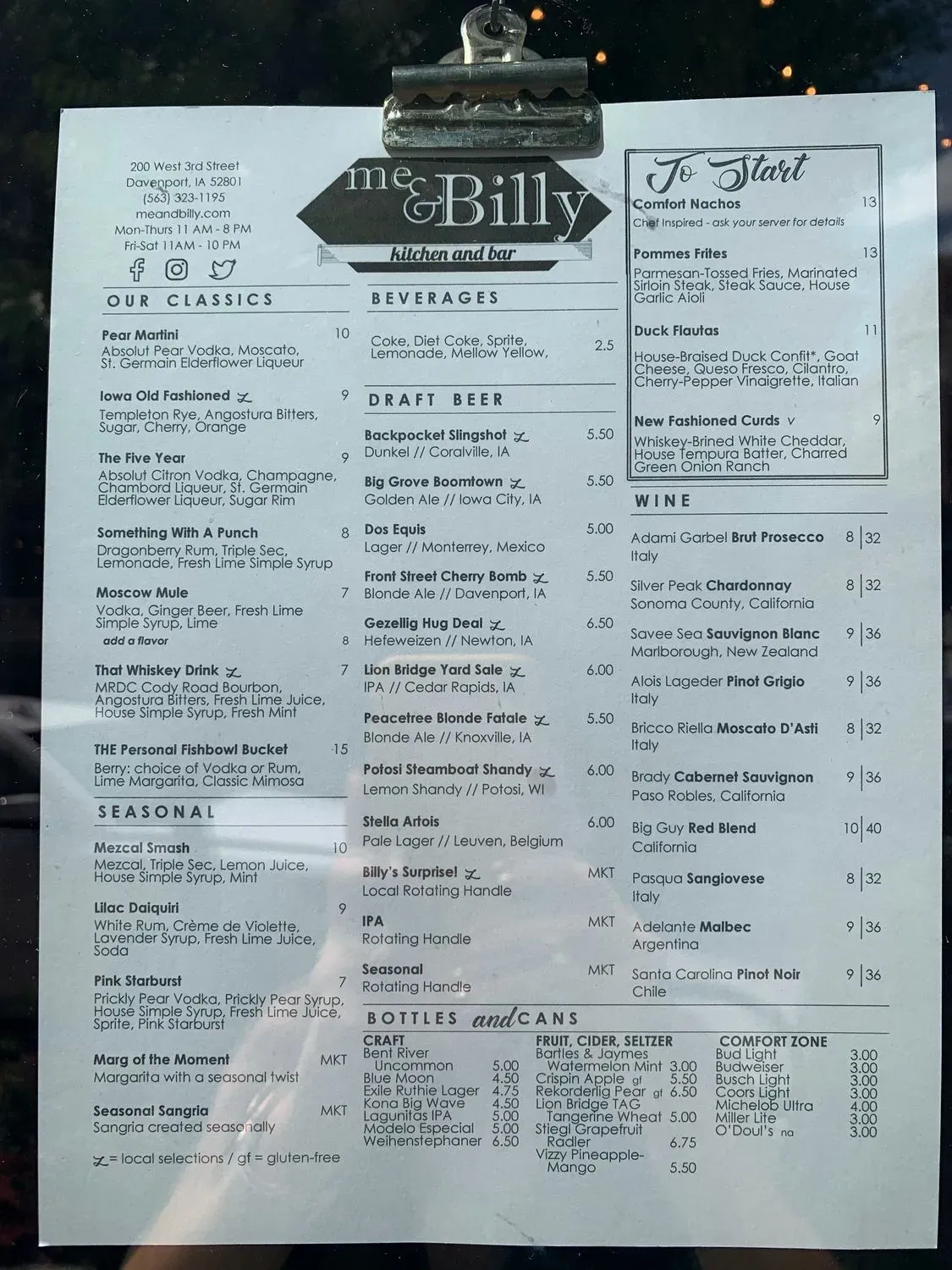 Menu 3