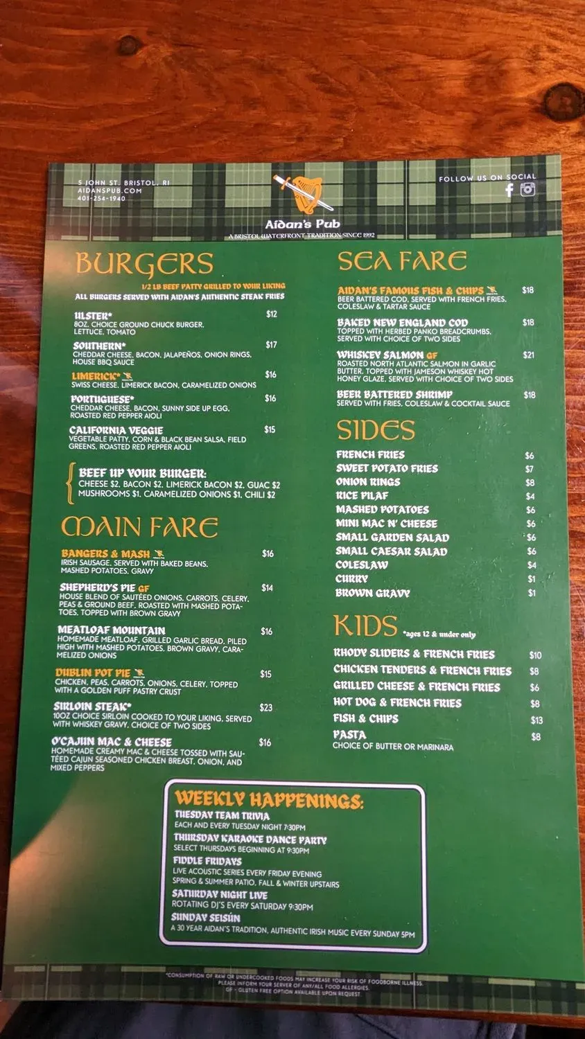 Menu 4