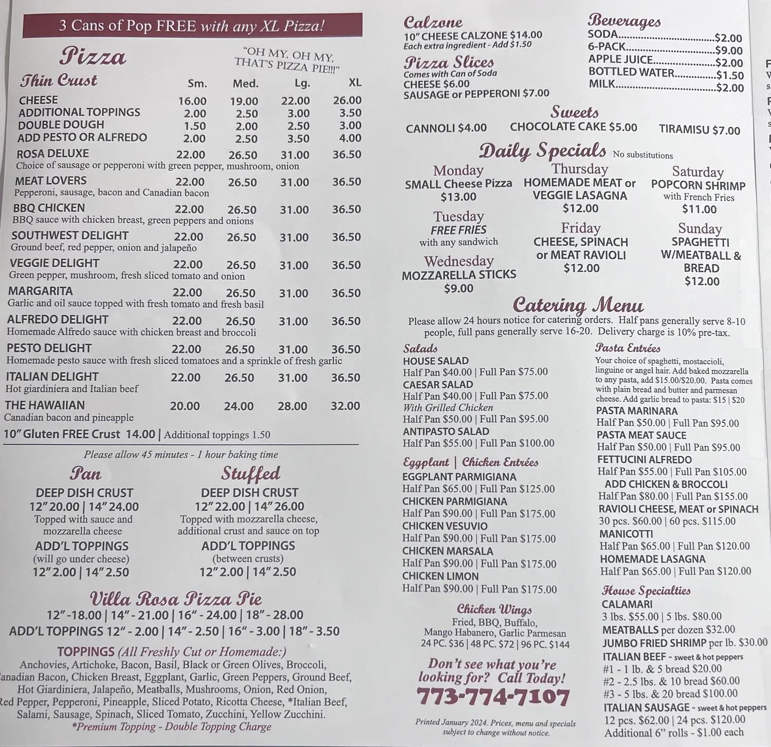 Menu 4