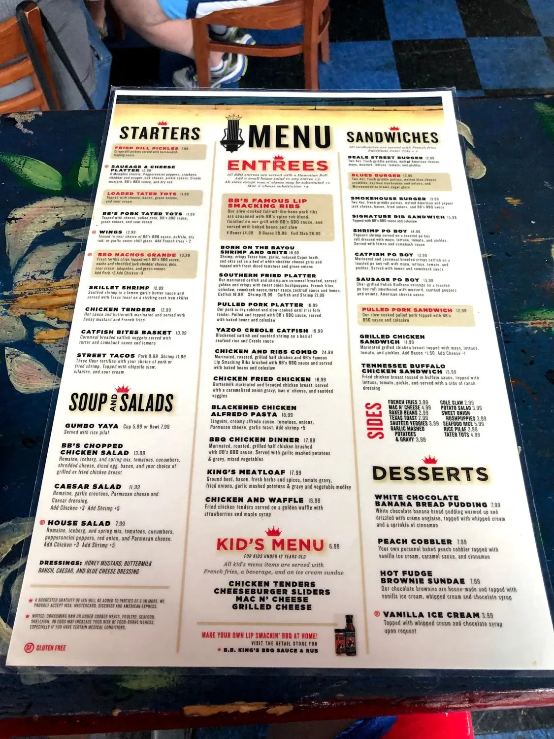 Menu 6